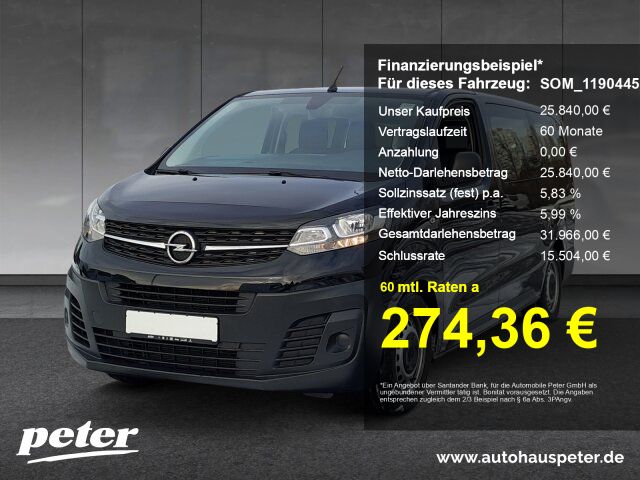Opel Zafira Life 57.731 km 25.840 &euro; Merseburg 06217