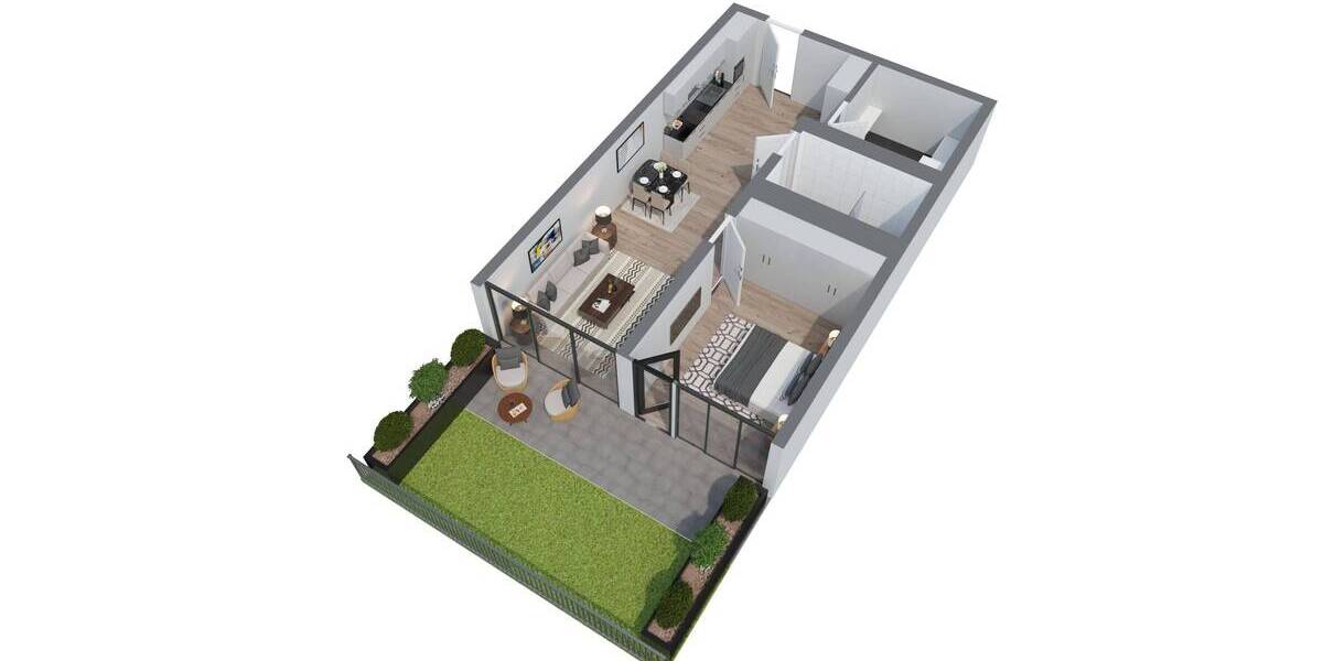 Etagenwohnung Laufenburg (Baden) Laufenburg - 2 Zimmer, 68 m&sup2;, 385.000&euro; | Angebot:25802494