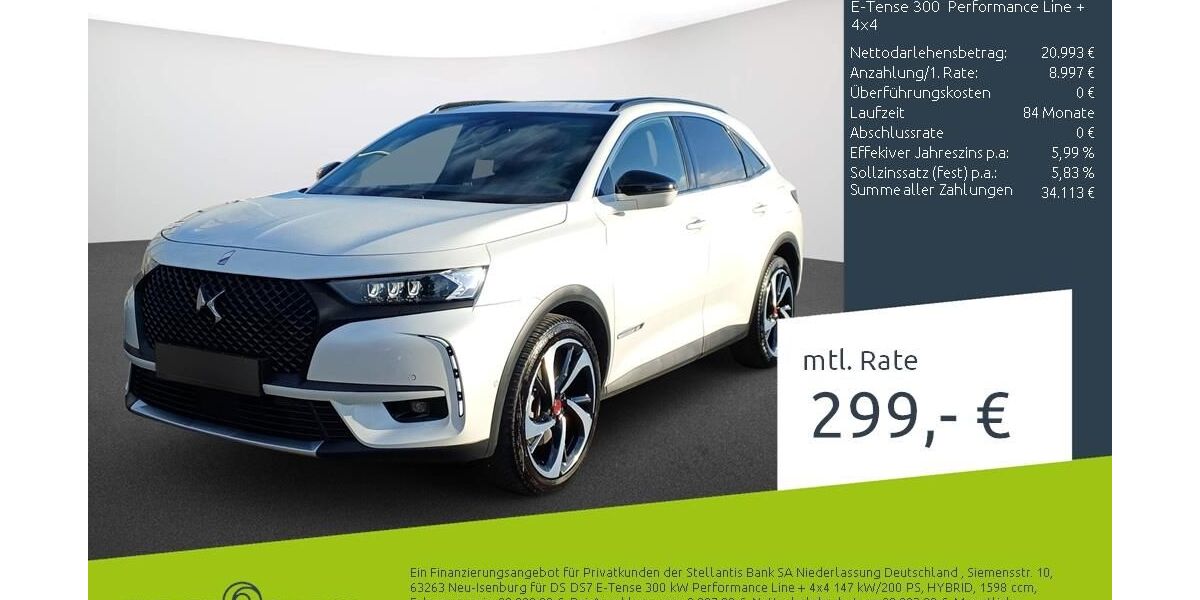 DS Automobiles DS7 (Crossback) 59.054 km 27.969 &euro; Ahaus 48683