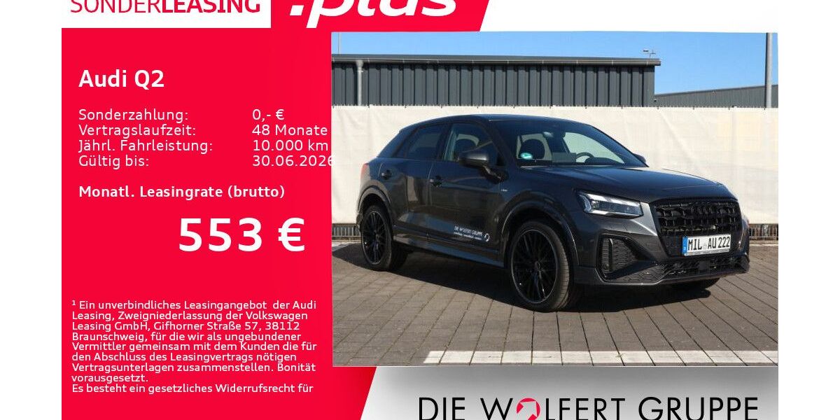 Audi Q2 16.700 km 42.298 &euro; Großwallstadt 63868