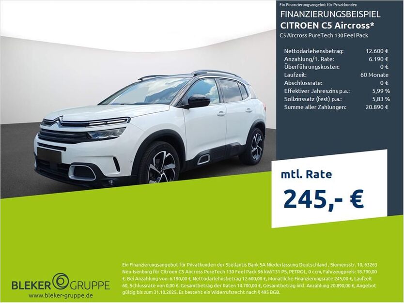 Citroen C5 Aircross 54.871 km 17.380 € Borken 46325