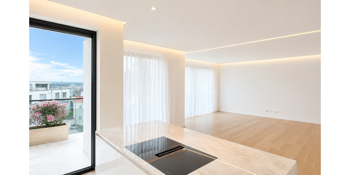 Designwohnung am Michelsberg – Luxus in Bestlage von Ulm - Etagenwohnung Ulm Obertalfingen | Angebot:26768929