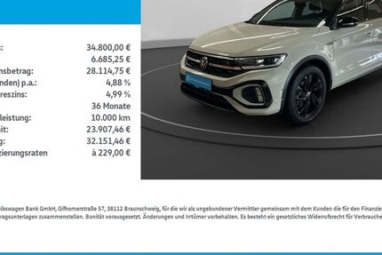 VW T-Roc 19.100 km 34.800 € Mühlhausen/Thüringen 99974