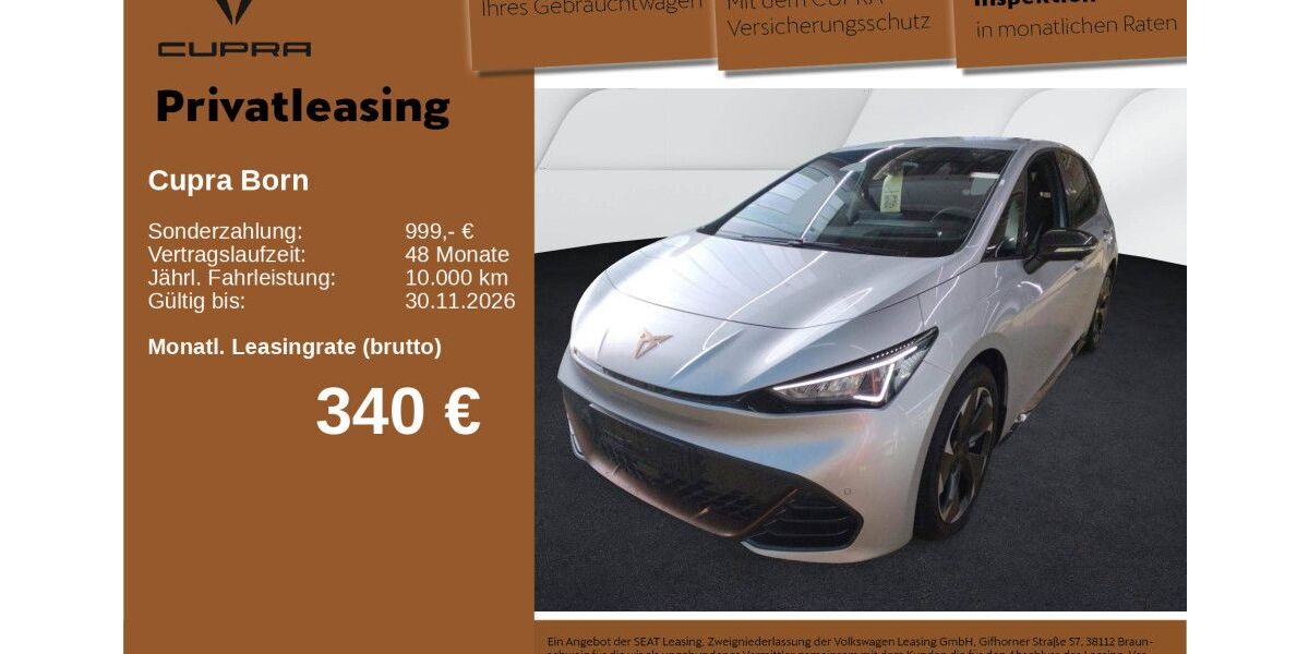 Cupra Born 8.839 km 36.230 &euro; Neu-Ulm 89231