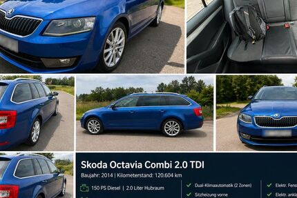 Skoda Octavia 120.600 km 9.980 &euro; Lichtentanne 08115