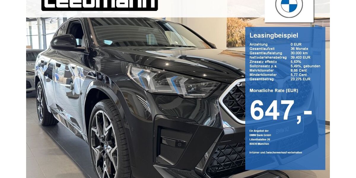 BMW X2 5.500 km 46.890 &euro; Passau 94036