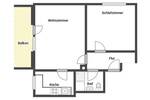Etagenwohnung Neuburg an der Donau Neuburg - 2 Zimmer, 53 m&sup2;, 185.000&euro; | Angebot:26764133