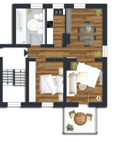 Wohnung zum Mieten in Augsburg 745 € 69 m²