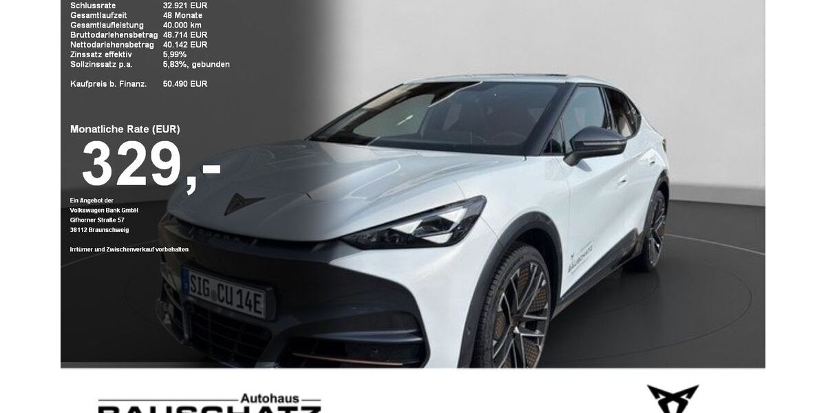 Cupra Tavascan 2.500 km 53.890 &euro; Sigmaringen 72488