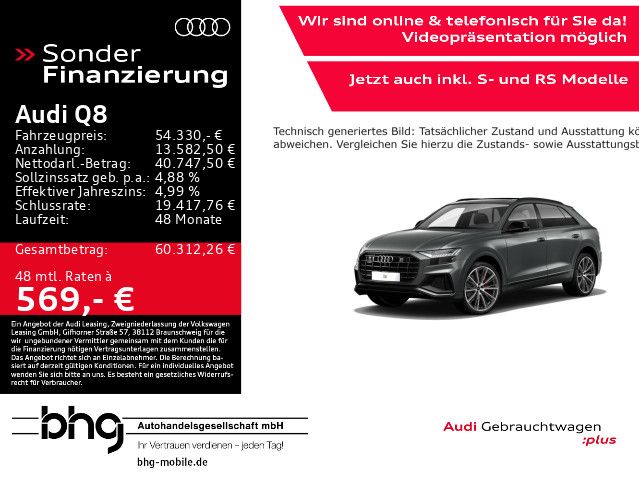 Audi Q8 119.821 km 54.330 € Freiburg 79115