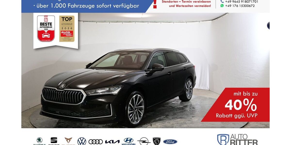 Skoda Superb 50.000 km 105.980 &euro; Eschenbach 92676