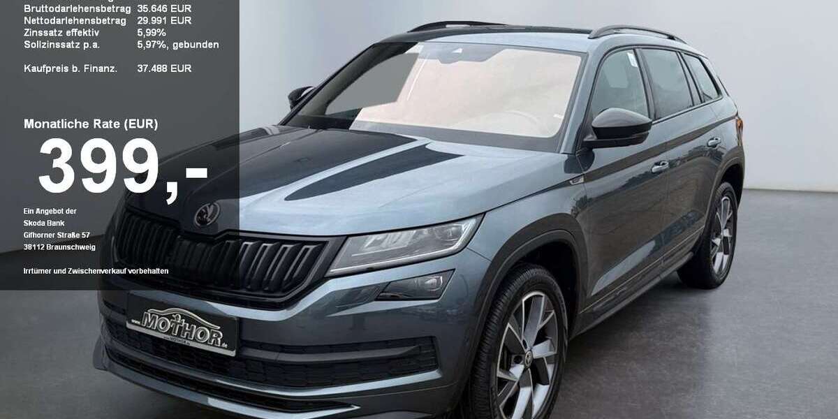 Skoda Kodiaq 34.692 km 37.484 &euro; Brandenburg 14770