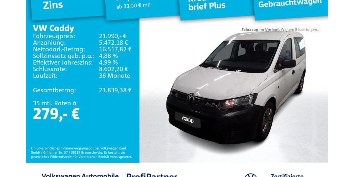 VW Caddy 43.862 km 21.990 &euro; Dresden 01067