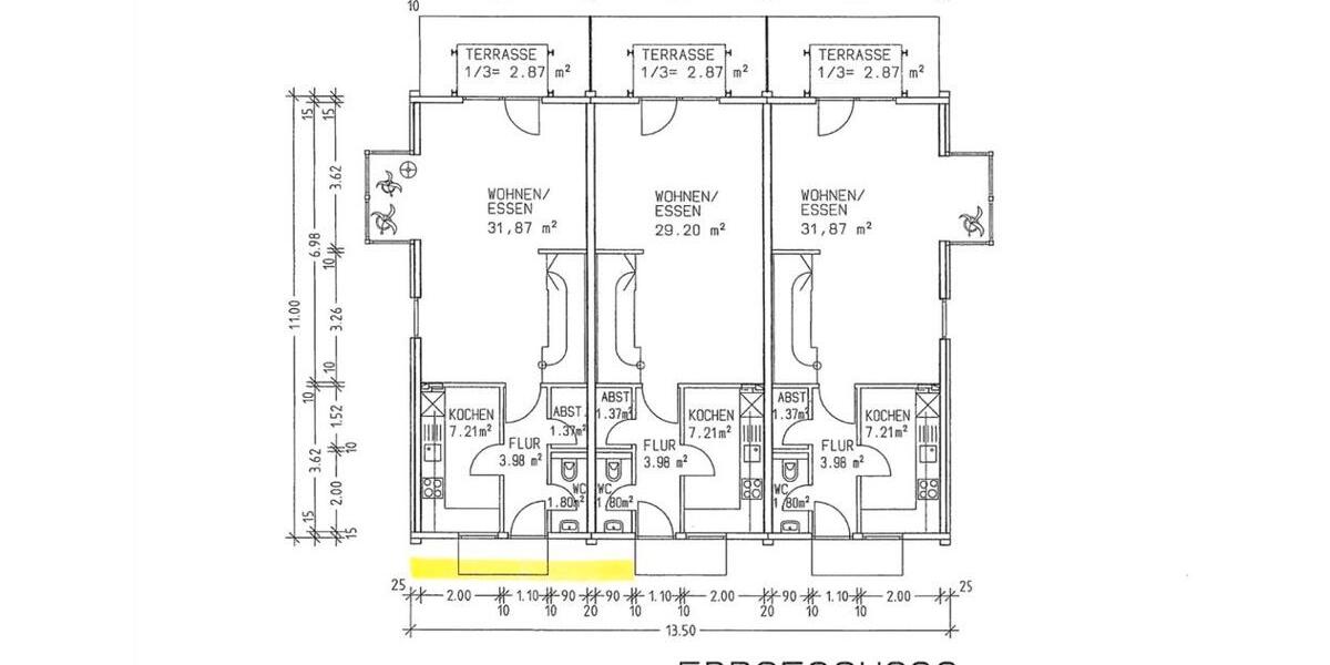 Reihenhaus Falkensee - 5 Zimmer, 131 m&sup2;, 499.000&euro; | Angebot:26994939