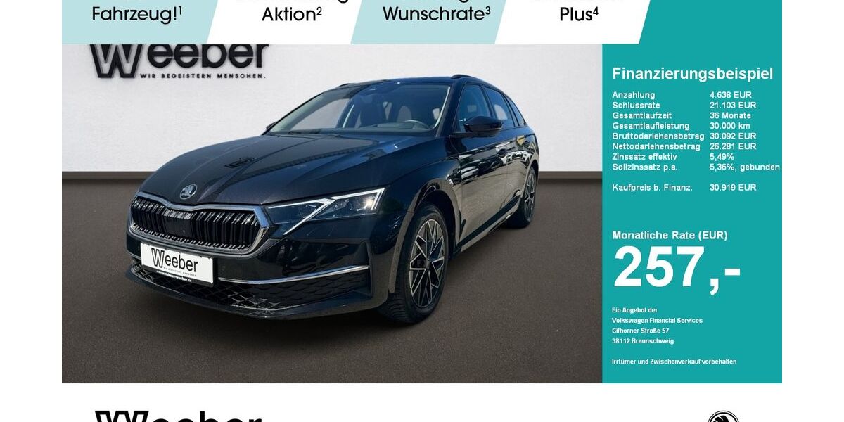 Skoda Octavia 15.396 km 30.519 &euro; Calw 75365