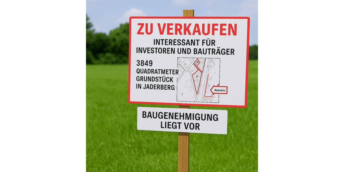 Grundstück Jade Jaderberg - 180.000&euro; | Angebot:25740794