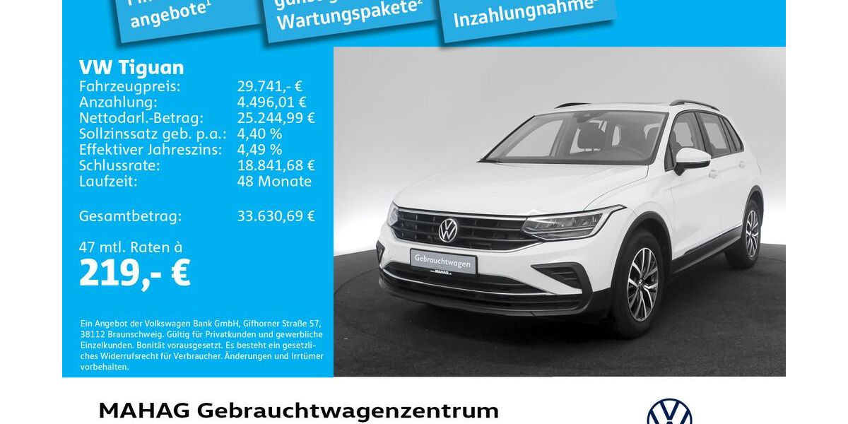 VW Tiguan 26.449 km 29.741 &euro; München 80935