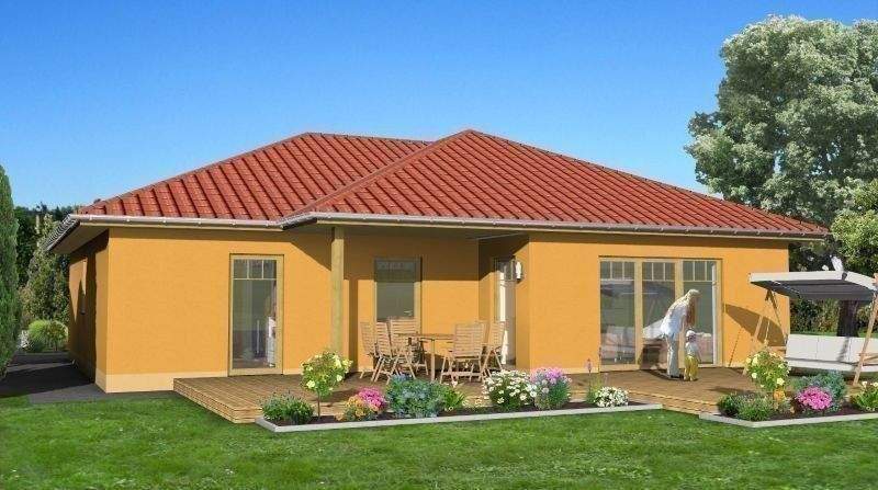 Wie wär es mit einem Bungalow? ( individuelles Architektenhaus ) in Traumlage in Panketal ! im Alleinauftrag