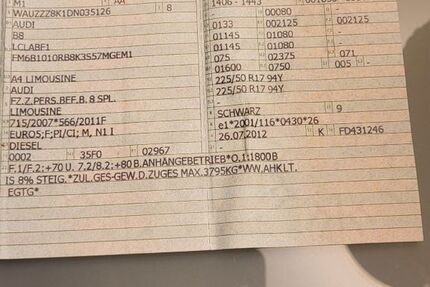 Audi A4 276.000 km 10.500 &euro; Elfershausen 97725