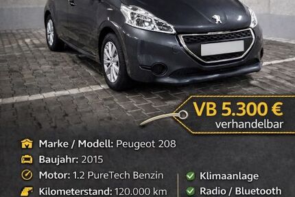 Peugeot 208 120.000 km 5.000 &euro; Nürnberg 90491