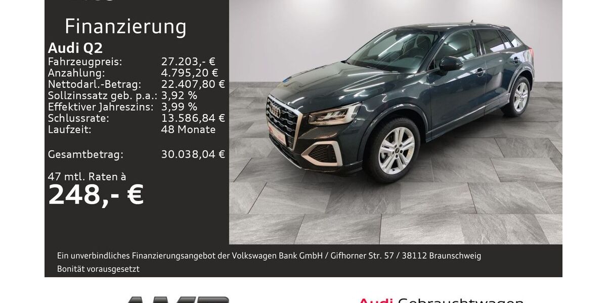 Audi Q2 6.550 km 26.670 &euro; Borna 04552