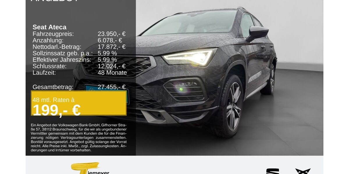 Seat Ateca 91.535 km 18.980 &euro; Duisburg 47059