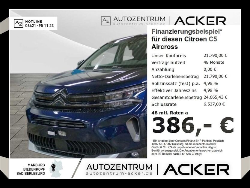 Citroen C5 Aircross 34.020 km 21.790 € Marburg 35043