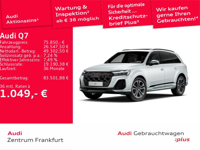 Audi Q7 20.660 km 75.850 &euro; Frankfurt am Main 60314