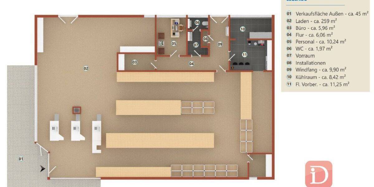 Gewerbeobjekt Freiburg Weingarten - 3.700&euro; | Angebot:26817110