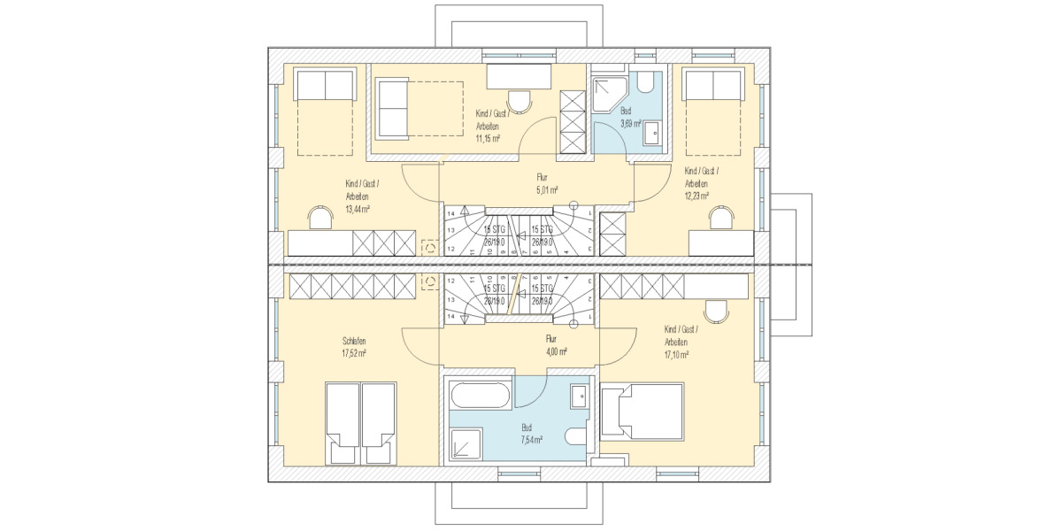Doppelhaushälfte Gilching Neugilching - 5 Zimmer, 161 m&sup2;, 1.102.500&euro; | Angebot:26037791