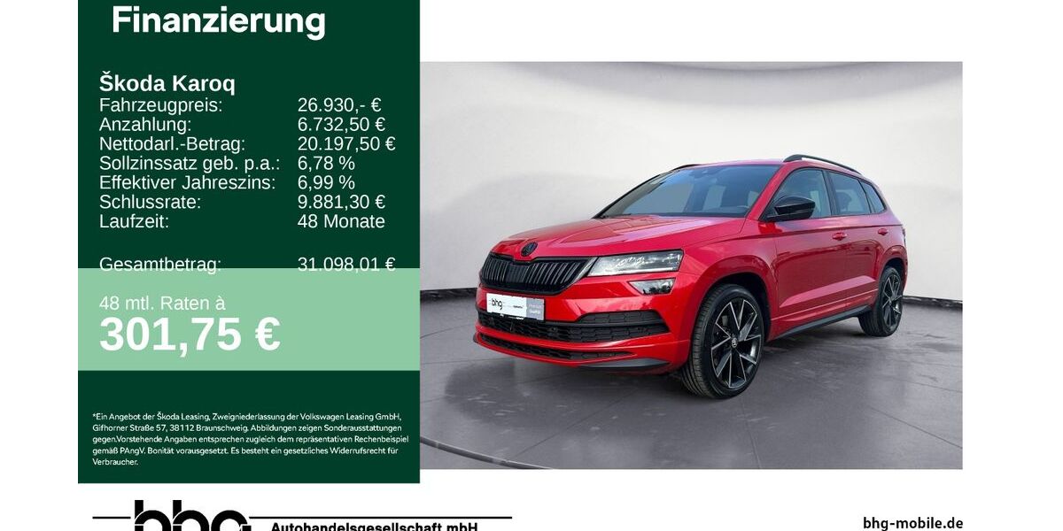 Skoda Karoq 94.841 km 26.330 &euro; Balingen 72336