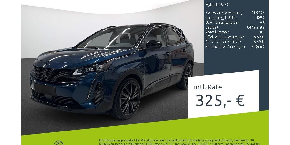 Peugeot 3008 12.879 km 27.444 &euro; Ahaus 48683