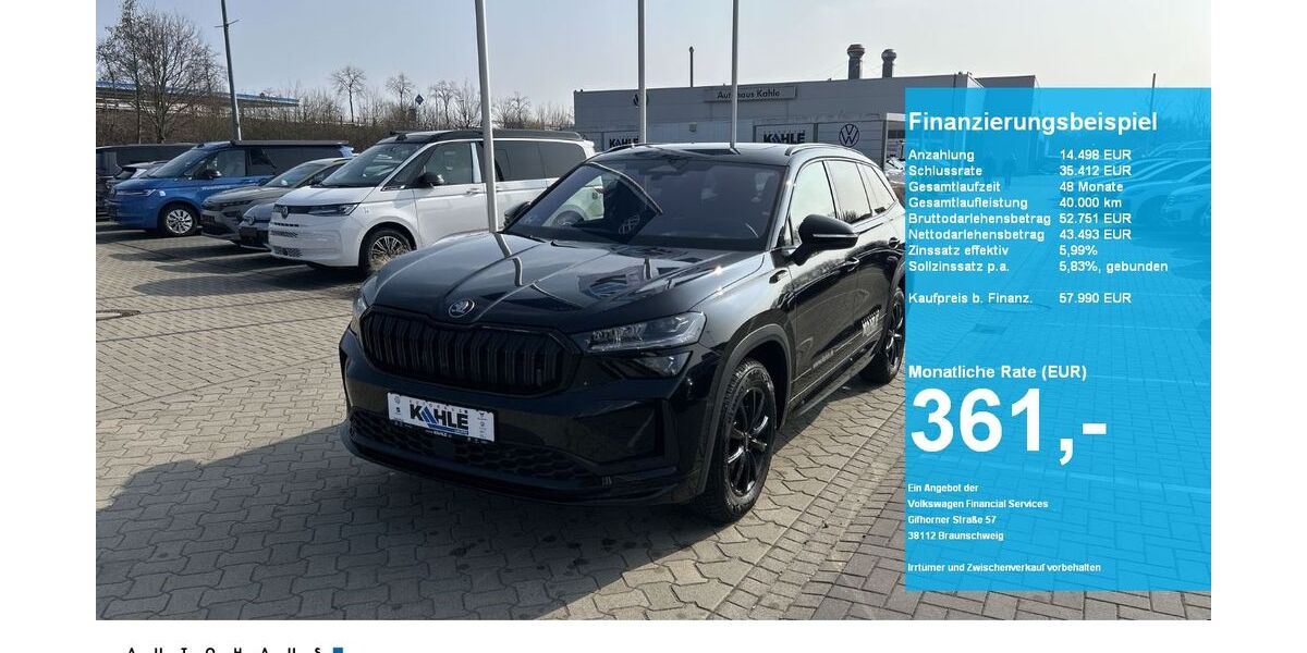 Skoda Kodiaq 10.000 km 57.990 &euro; Walsrode 29664