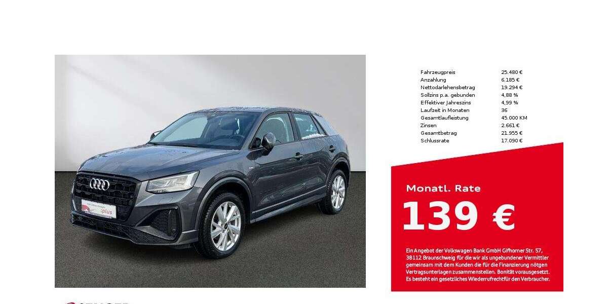 Audi Q2 46.230 km 25.480 &euro; Bielefeld 33609