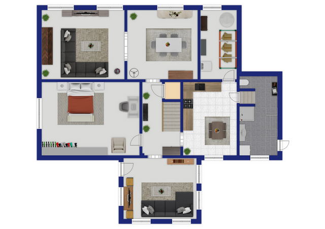 Alleinlage mit großem Garten - ein Traum für Stadtflüchter 4 zimmer