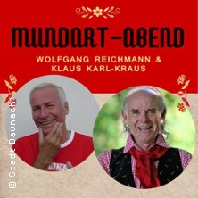 Mundart-Abend 09.10.2026 Haus der Kultur Reckendorf