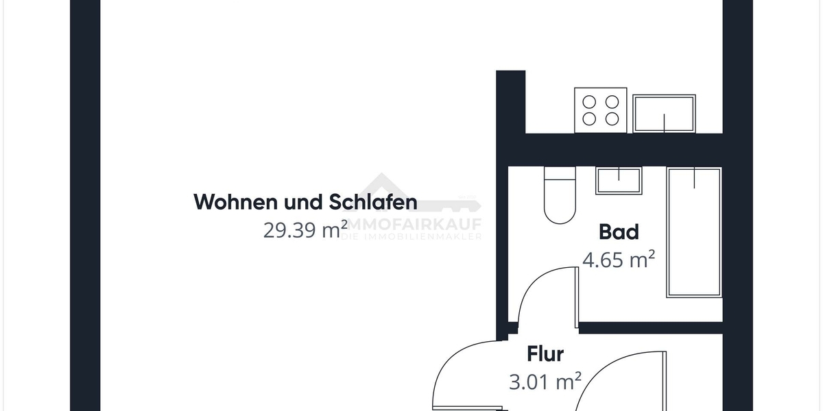 Solide Kapitalanlage mit laufenden Mieteinnahmen in Magdeburg - Etagenwohnung Magdeburg Magdeburg - Altstadt | Angebot:26675904