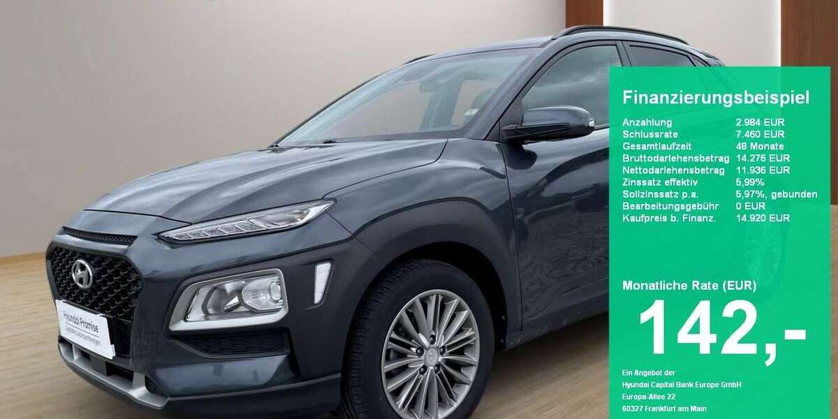 Hyundai KONA 47.878 km 14.920 &euro; Bad Soden-Salmünster 63628