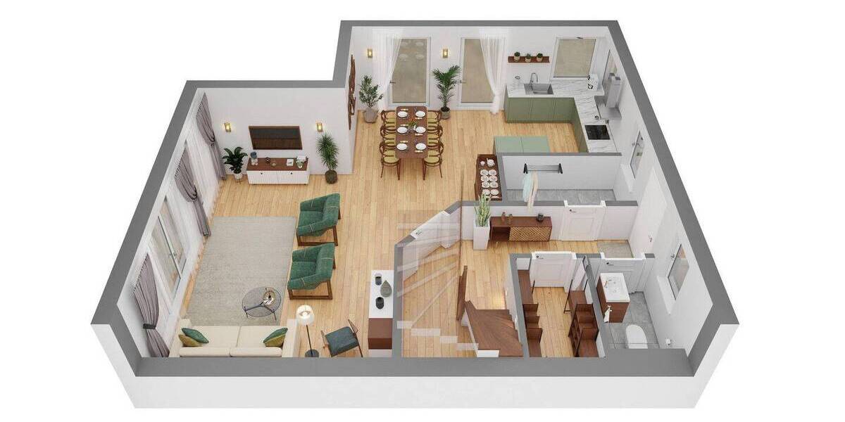 Reihenendhaus Selm - 4 Zimmer, 137 m&sup2;, 510.195&euro; | Angebot:25944664