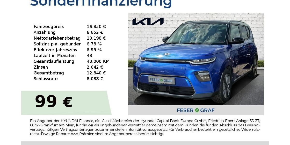 Kia Soul 96.486 km 16.850 &euro; Roth 91154