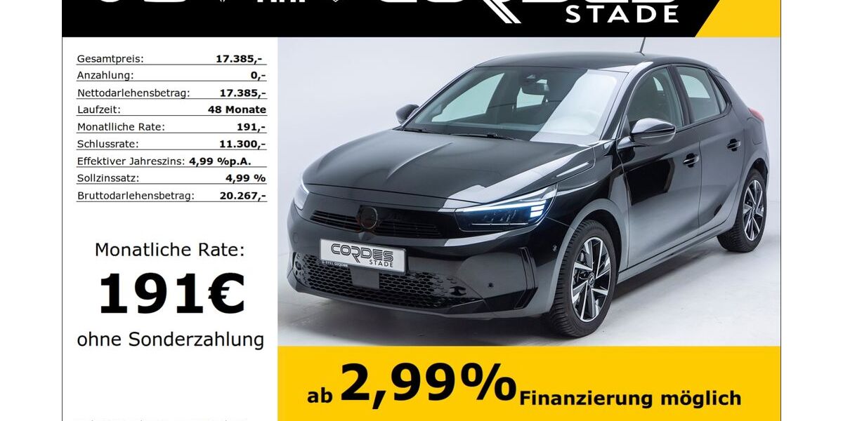 Opel Corsa 20.750 km 17.385 &euro; Stade 21680