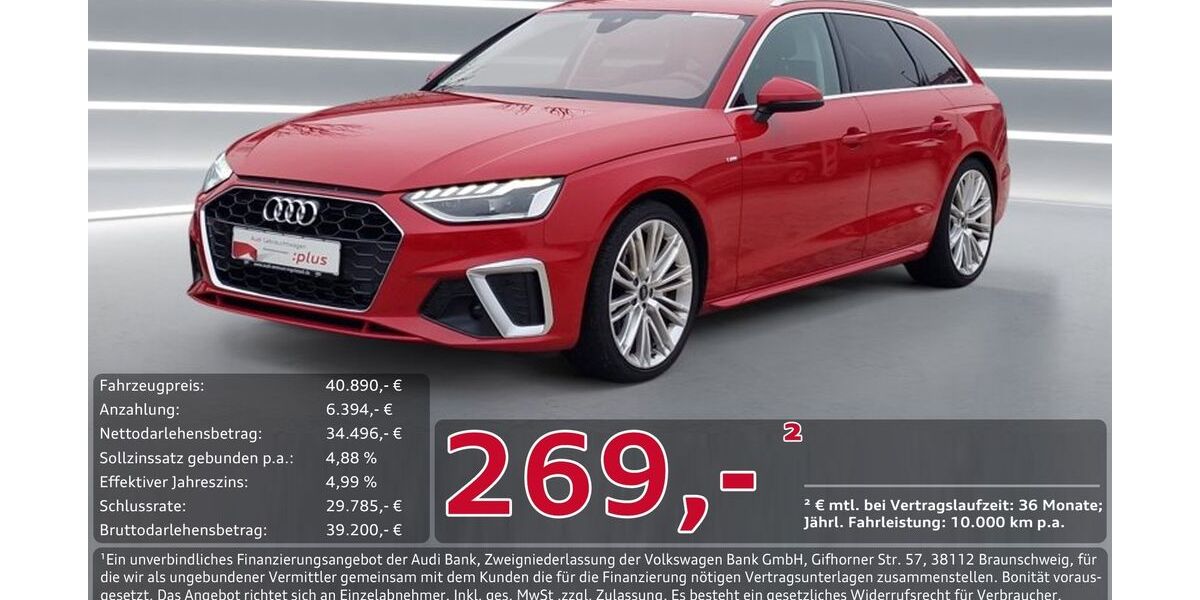 Audi A4 31.900 km 36.980 &euro; Ingolstadt 85057