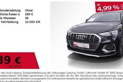 Audi Q3 7.105 km 38.480 € Fürth 90763