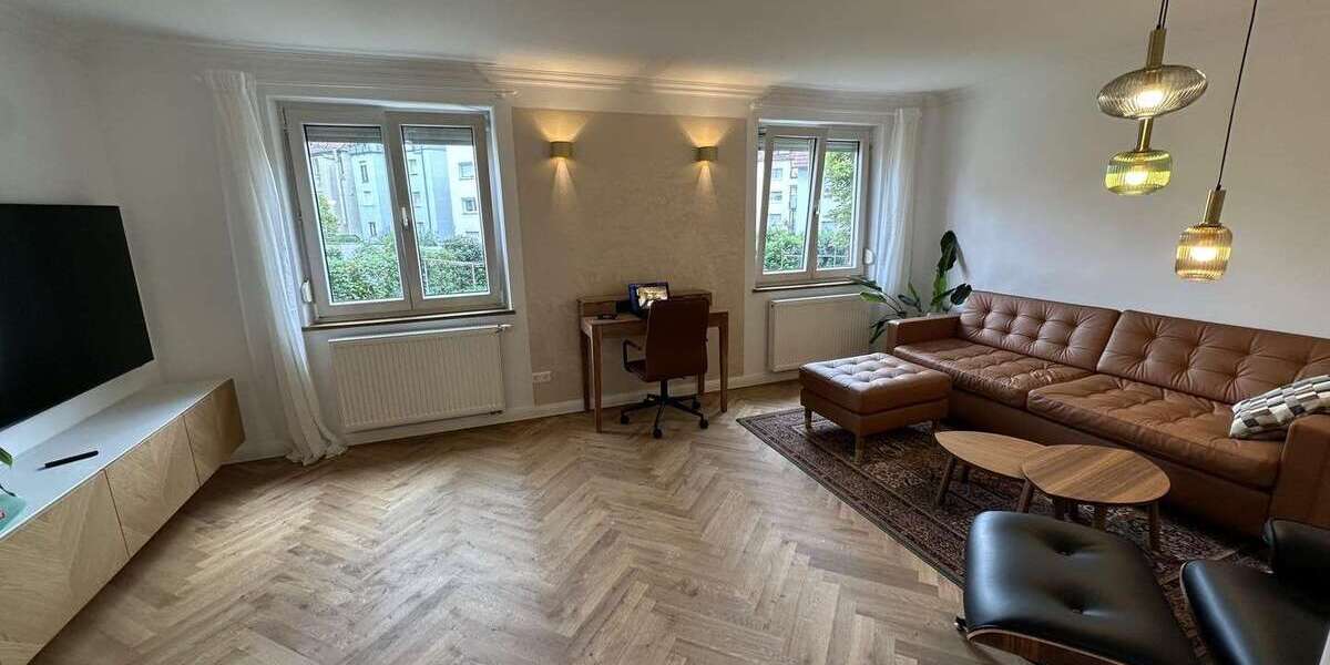 Etagenwohnung Heilbronn Kernstadt - 2 Zimmer, 51 m&sup2;, 1.200&euro; | Angebot:27336655