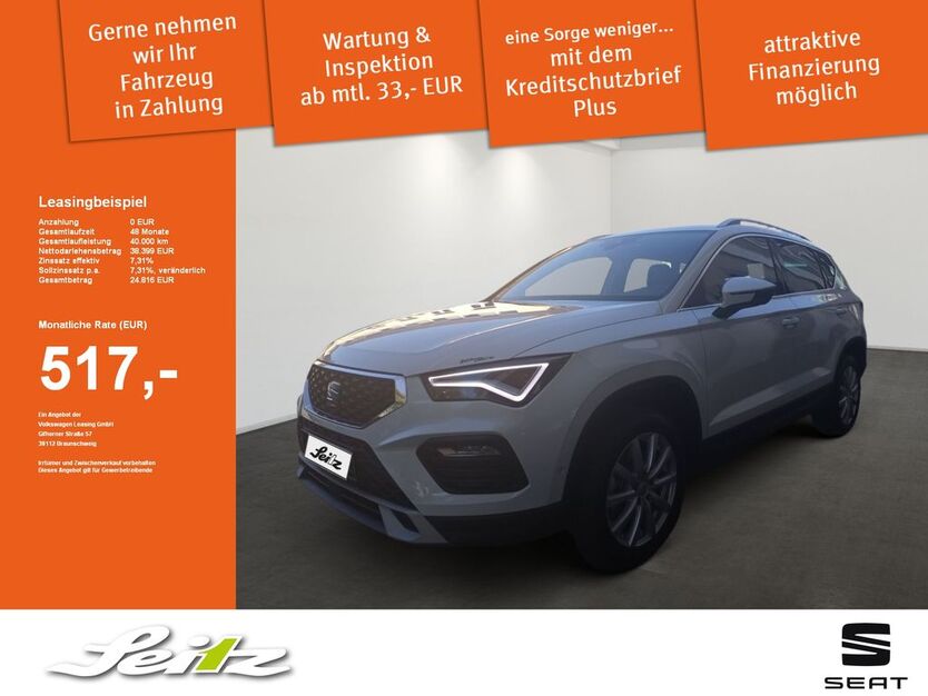 Seat Ateca 9.999 km 32.870 € Lindenberg 88161