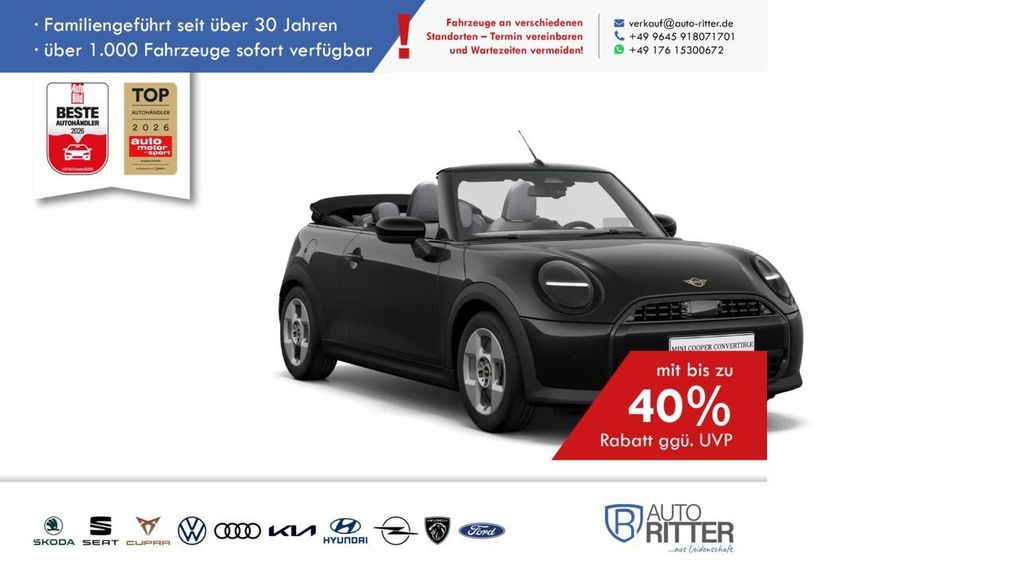 Mini Cooper Cabrio 11.000 km 30.590 &euro; Eschenbach 92676