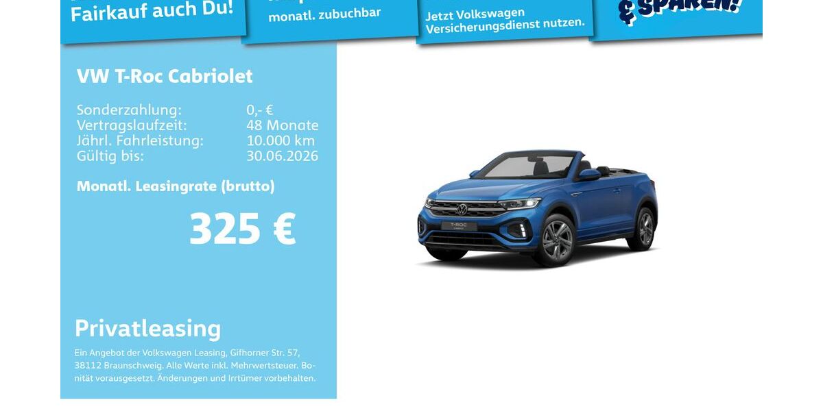 VW T-Roc 25.885 km 29.691 &euro; Mannheim 68309