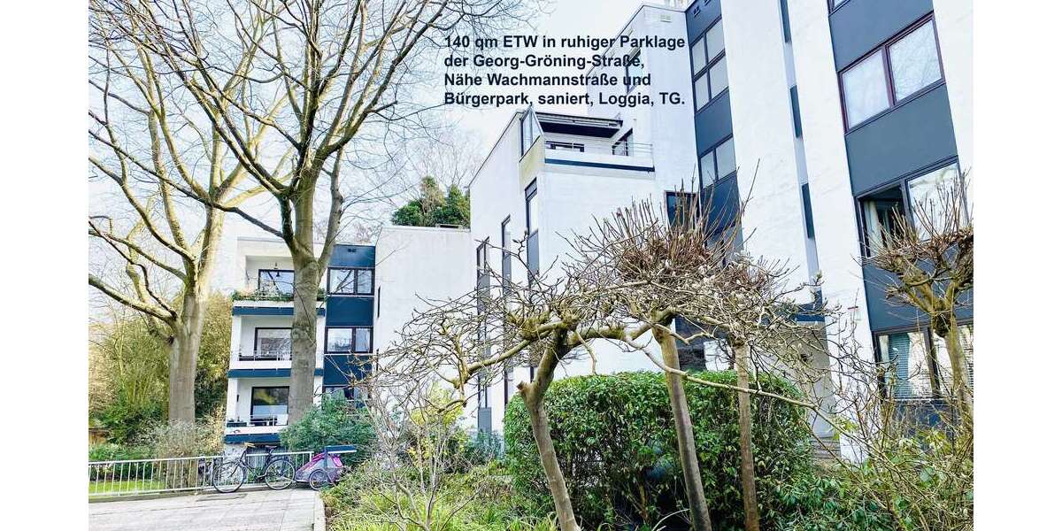 Etagenwohnung Bremen Schwachhausen - 5 Zimmer, 140 m&sup2;, 495.000&euro; | Angebot:25843884