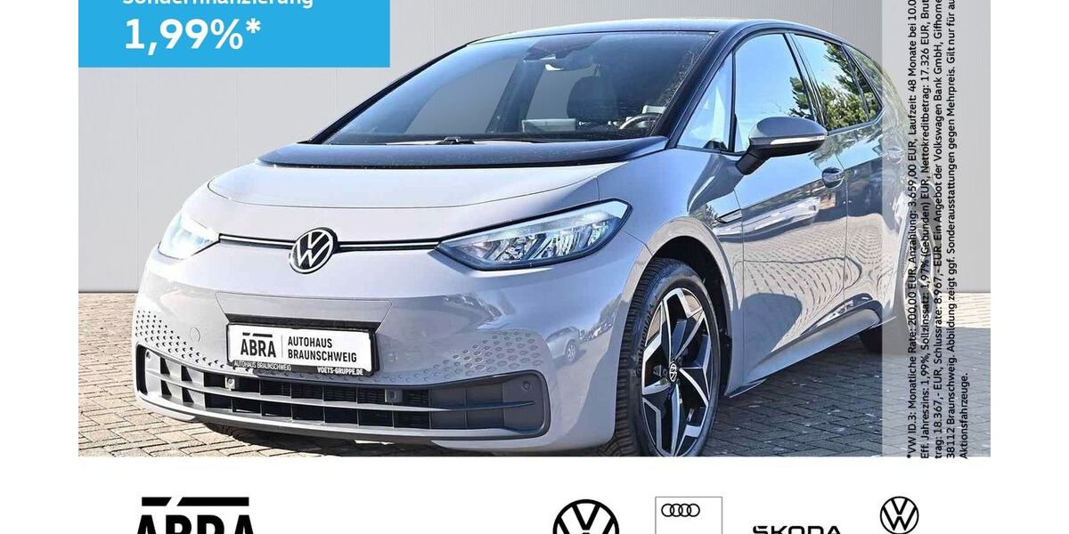 VW ID.3 18.400 km 25.880 € Braunschweig 38108