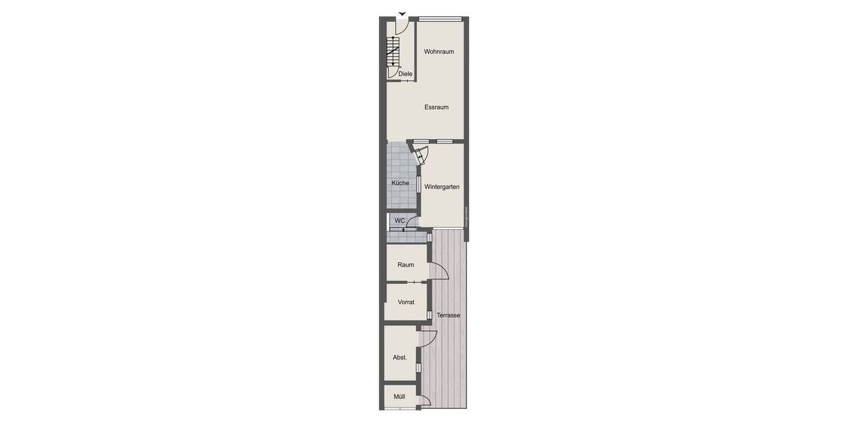 Einfamilienhaus Krefeld / Uerdingen Uerdingen - 5 Zimmer, 100 m&sup2;, 319.000&euro; | Angebot:26840904